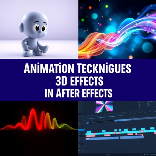 Animation Techniques with 3D Effects in After effects