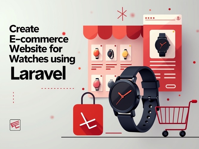 Create E-commerce Website for Watches Using Laravel