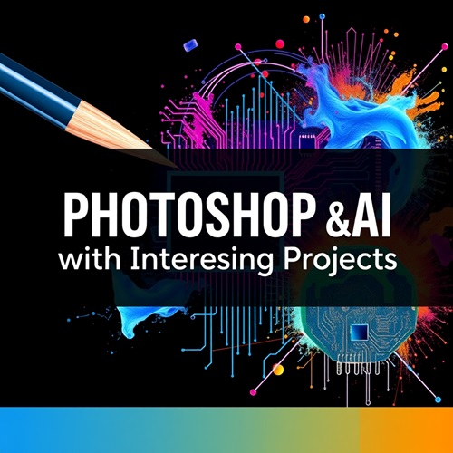 Learn Photoshop AI with Interesting Projects