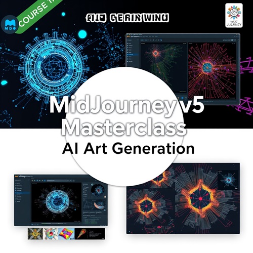 MidJourney v5 Masterclass Beginner to Pro AI Art generation